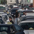 20 мая. Триполи, очередь за бензином