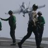 Разведслужбы, которые шпионят за Америкой (Истребитель ВМС США f18 вылетает с американского авианосца Карл Винсон | © AP Photo, Bullit Marquez) Истребитель ВМС США …