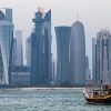 Вид города Доха, Катар