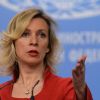 Москва пригрозила выслать американских дипломатов (Официальный представитель министерства иностранных дел России Мария Захарова во время брифинга. 18 м…) Официальный представ…