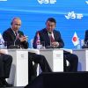 Президент России показал Азии, кто тут тигр. Японцы и корейцы поняли (Мун Чжэ Ин, Владимир Путин, Халтмагийн Баттулга и Синдзо Абэ на пленарном заседании ВЭФ во Владивост…) Мун Чжэ Ин, Владимир…