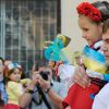'Второй иностранный'. Как Украина готовится забыть русский навсегда (Ученики на торжественной линейке, посвященной Дню знаний, в Киеве) Ученики на торжестве…