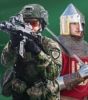 Парад НАТО под знаменами исторической Беларуси