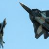 Германия: Су-57 — лучший истребитель, США с F-35 даже себя не защитят (На фото: российские истребители пятого поколения Су-57 (Фото: Сергей Бобылев/ТАСС)) На фото: российские …