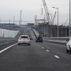 Диванная армия США атакует Крым (Автомобильное движение на автодорожной части Крымского моста) Автомобильное движен…