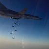 Террористы в Сирии дрожат от страха перед КАБ-1500 (Дальний бомбардировщик ВКС РФ Ту-22М3 во время нанесения бомбовых авиаударов по объектам ИГ в провин…) Дальний бомбардировщ…