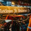 'Турецкий поток' — только прелюдия. Европа готовится драться за наш газ (Символьный сварной шов, который знаменует окончание кампании по укладке морских трубопроводов первой…) Символьный сварной ш…