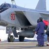 Новая ракета 'Кинжал' имеет радиус действия 3000 километров. Это блеф? (МиГ-31 ВКС провел учебный пуск гиперзвуковой ракеты Кинжал | © Министерство обороны РФ) МиГ-31 ВКС провел уч…