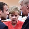 Wall Street Journal (США): как покарать Путина за Украину (Президент Франции Эммануэль Макрон, канцлер Германии Ангела Меркель и президент США Дональд Трамп | …) Президент Франции Эм…