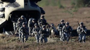 Учения НАТО в Прибалтике
