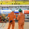 Русский газ и европейская зона компетенции. Отклонения 'в пределах нормы' (Символический сварной шов Турецкого потока | © Фото : Турецкий поток) Символический сварно…