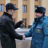 Почему в Москве не оценили 'шутки' губернатора Чувашии (Глава Чувашии Михаил Игнатьев во время смотра и вручения аварийно-спасательной техники | © Фото : пр…) Глава Чувашии Михаил…