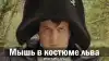 Мышь в костюме льва