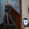 Путин — рыцарь. Он правильно выбрал момент для перемен (Картина с изображением Владимира Путина в рамках выставки Вселенная Путина | © AP Photo, Pavel Golovkin) Картина с изображени…