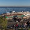 Сибирь. Путешествие по реке русской души (Die Welt, Германия) (Причал на Енисее в городе Туруханске | © CC BY-SA 2.0, Ninara) Причал на Енисее в г…