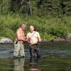 Путин, Шойгу, рыбалка