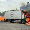 Очередная кровавая провокация Киева – Зеленский убил сотрудников Красного Креста