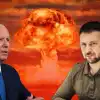 Байден и мировая война? Украинские эксперты о будущем человечества (© Украина.ру / Коллаж: Зеленский и Байден. Ядерный взрыв) © Украина.ру / Колла…