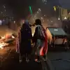 Пожар в Тбилиси