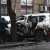 Теракт в Донецке, обстрелы и налёты. Главное на Украине на 13:00 9 декабря (© РИА Новости . Таисия Воронцова / В центре Донецка взорвался внедорожник) © РИА Новости . Таис…