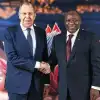 Битва за Африку: Россия против Франции, экспорт безопасности против второй волны колониализма (На фото: министр иностранных дел РФ Сергей Лавров и президент ЮАР Сирил Рамафоса (слева направо) во …) На фото: министр ино…