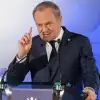 Дональд Туск как голос 'Гиены Европы' (telegram ukr_2025_ru / За ночь было зафиксировано 19 вторжений в воздушное пространство Польши, знач…) telegram ukr_2025_ru…