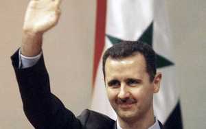 народный лидер Башар Асад