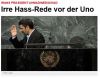 Achmadinedschad: Vernünftige Fragen - im Westen Eklat. (Ахмадинежад) Ахмадинежад