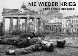 Надпись на фото: Не допустить новой войны. Мир с Россией Надпись на фото: Не …