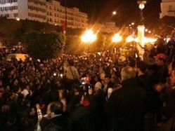 Демонстрация в Тунисе