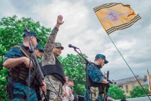 12.05.2014г.В.Болотов на праздновании в честь окончания проведения референдума. 12.05.2014г.В.Болото…