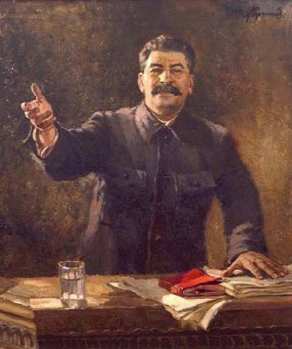портрет Сталина, нап…