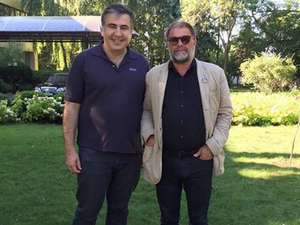 Саакашвили навестил Борис Гребенщиков Саакашвили навестил …