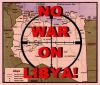 Нет войне в Ливии