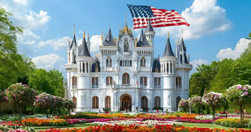 Белый дом Великой Америки эпохи Трампа первого Белый дом Великой Америки эпохи Трампа первого