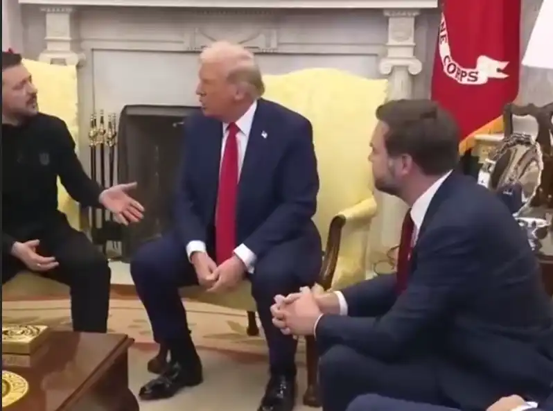 Зеленский и Трамп поругались в прямом эфире Зеленский и Трамп поругались в прямом эфире