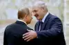Временное единение (Владимир Путин и Александр Лукашенко | Фото: Сергей Гриц / AP) Владимир Путин и Але…