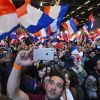 Первый тур выборов во Франции: Макрон победил, Ле Пен установила рекорд (Сторонники кандидата в президенты Франции, лидера движения En Marche Эммануэля Макрона, в Париже. 23…) Сторонники кандидата…