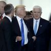 Трамп на первой встрече в НАТО: побеждает Путин (Президент США Дональд Трамп и премьер-министр Черногории Душко Маркович на саммите НАТО в Брюсселе |…) Президент США Дональ…