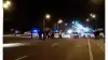 Пожар на складе под Винницей: эвакуированы 28 тыс человек (Полиция перекрыла движение в связи с взрывами на складе под Винницей | департамент коммуникации Наци…) Полиция перекрыла дв…