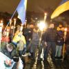 Годовщину разгона 'онижедетей' майданщики отметили акцией против 'жирного кабана' Порошенко