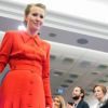 С перебоем на рыбу Путину дали съесть Собчак (На фото: телеведущая Ксения Собчак перед началом большой ежегодной пресс-конференции президента РФ В…) На фото: телеведущая…