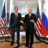 'Украинский вопрос' Америке мешает решить возрожденная Россия (На фото: министр иностранных дел РФ Сергей Лавров и госсекретарь США Рекс Тиллерсон (слева направо) …) На фото: министр ино…