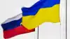Украина-Россия: упрямые факты против 'большой сделки' (Флаги Украины и России | УНИАН) Флаги Украины и России | УНИАН