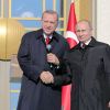 Принуждение к добрососедству. На старт строительства русской АЭС в Турции (Президент РФ Владимир Путин и президент Турецкой Республики Реджеп Тайип Эрдоган на церемонии запуск…) Президент РФ Владими…