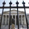 Как США ведут против Кремля финансовые войны (На фото: здание Министерства финансов США (Фото: AP/TASS)) На фото: здание Мини…