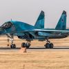 Су-34 признали самой грозной ударной машиной в мире (Истребитель-бомбардировщик Су-34 на аэродроме Бутурлиновка (Воронежская область)) Истребитель-бомбарди…