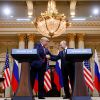СМИ Европы: Трамп устроил шоу ужасов, и Россия победила (Дональд Трамп и Владимир Путин во время совместной пресс-конференции после встречи в Хельсинки | © R…) Дональд Трамп и Влад…