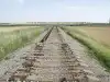 В этой замечательной стране украли кусок железной дороги.