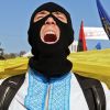 Единственная страна Европы, где можно хвалить Гитлера (Участник марша по случаю годовщины образования Украинской повстанческой армии (УПА, экстремистская о…) Участник марша по сл…